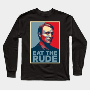 The Silence2 The Silence of the Lambs Eat The Rude Long Sleeve T-Shirt